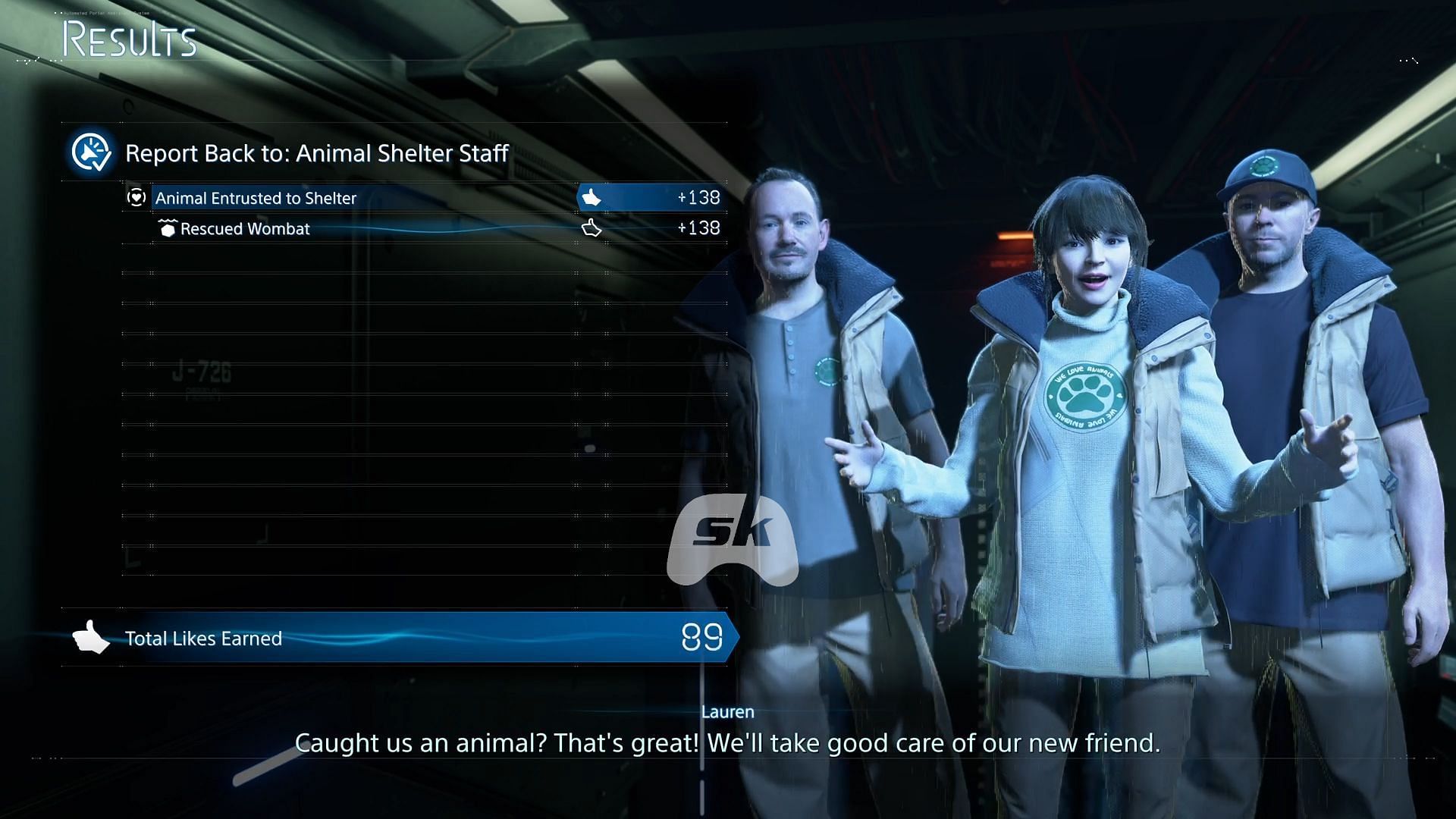 Animal Shelter Staff in DS 2 (Image via Sportskeeda Gaming || Sony Interactive Entertainment)
